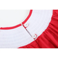 Red Heart and Lace Smocked Romper - Southern Belle Boutique