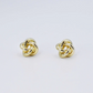 Gold Knot Stud Earrings - Southern Belle Boutique
