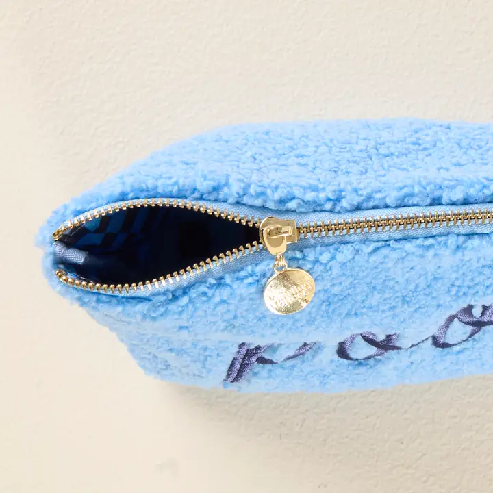 Teddy Pouch-Pool - Southern Belle Boutique