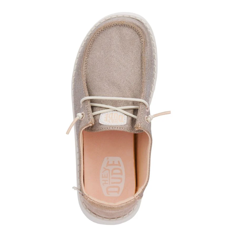 Wendy Y Metallic Sparkle Rose Gold - Southern Belle Boutique