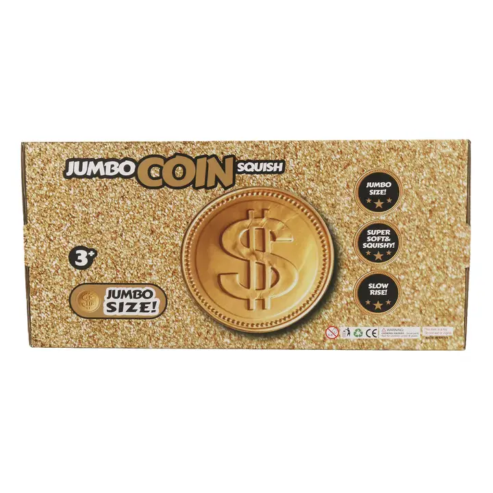 Jumbo Gold Coin Squishy - Southern Belle Boutique