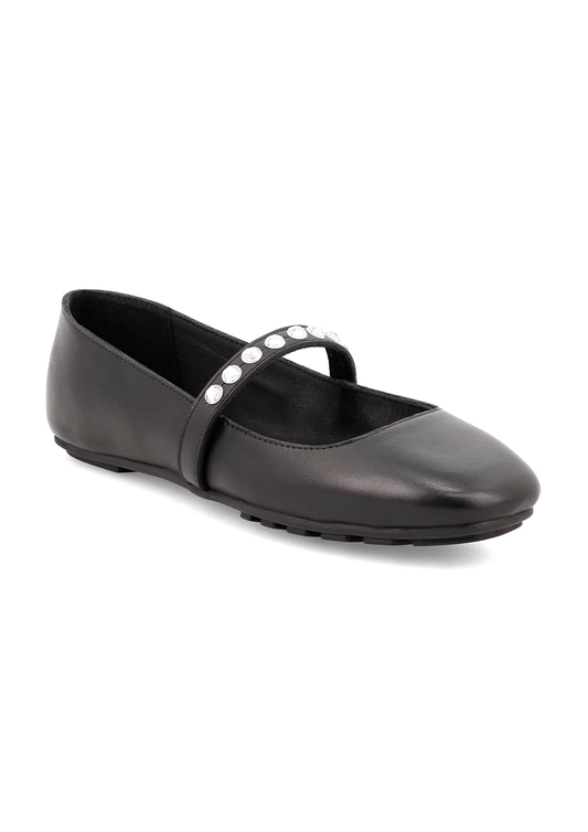 Karolin Mary Jane Flat - Black - Southern Belle Boutique