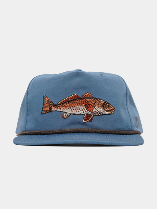 Red Fish Hat - Coastal Blue - Southern Belle Boutique