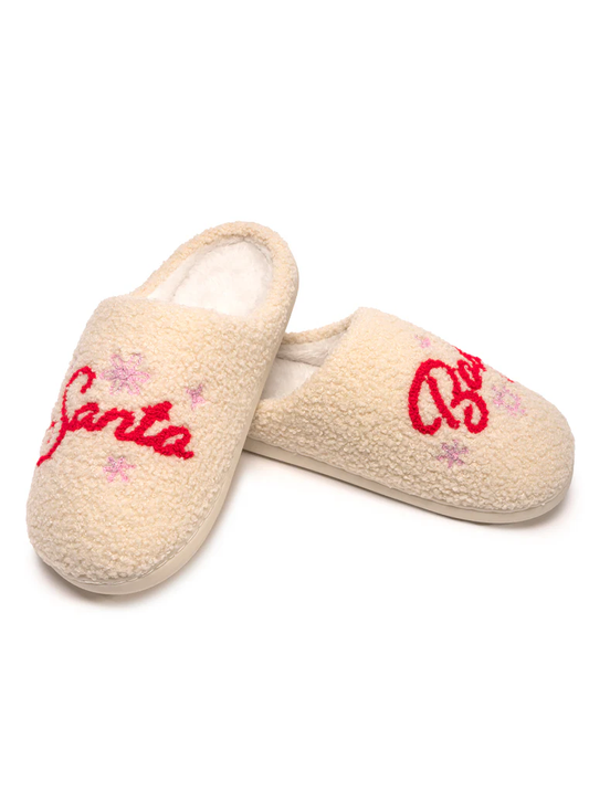 Santa Baby Slippers - Southern Belle Boutique