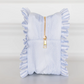 Blue Fawn Ruffled Nylon XL Pouch