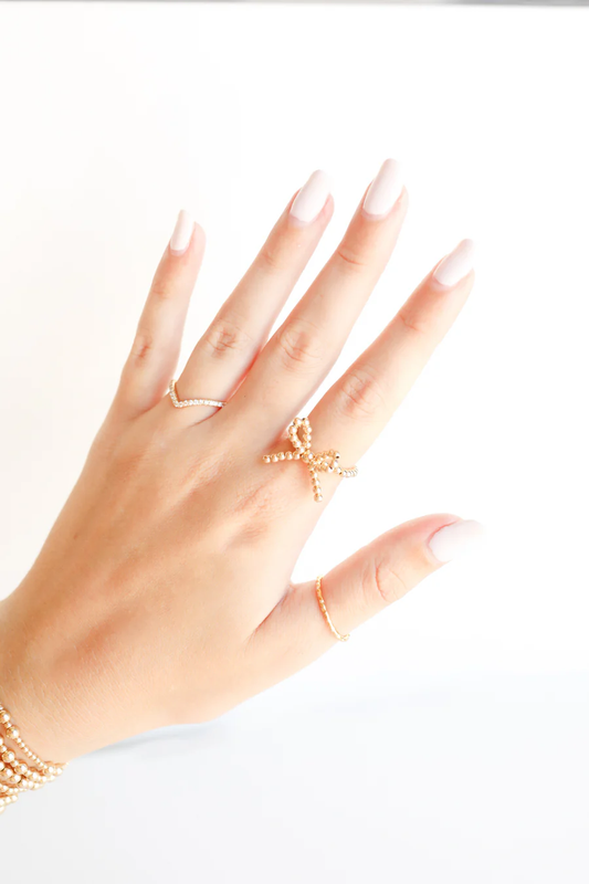 Bow Rings - Gold - Southern Belle Boutique
