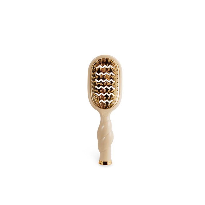 Mini Vented Hair Brush - Tan - Southern Belle Boutique