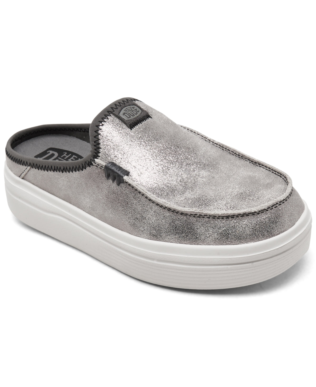 Austin Lift Classic Slide Sneaker - Metallic Charcoal - Southern Belle Boutique