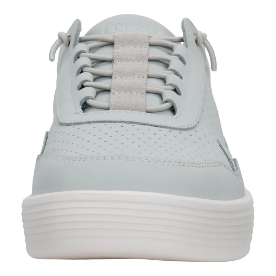 Hudson M Leather White - Southern Belle Boutique