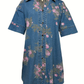 Denim Floral Dress