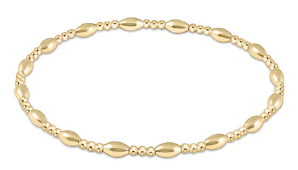 Harmony Sincerity Gold 2mm Bracelet - Southern Belle Boutique