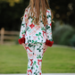 Holiday Bow Christmas Pajama Set