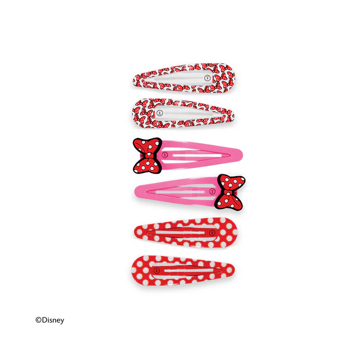 Minnie Mouse Snap Clip (6ct) - Southern Belle Boutique