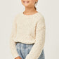 Cream Popcorn Sweater