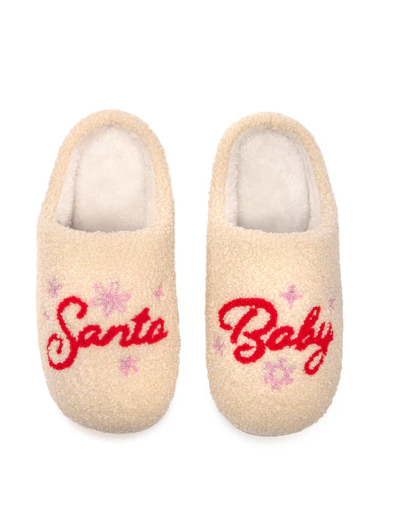 Santa Baby Slippers - Southern Belle Boutique