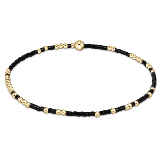 Gameday Hope Unwritten Bracelet - Onyx (EXTENDS)