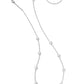 Jane Strand Necklace - Silver White Enamel - Southern Belle Boutique