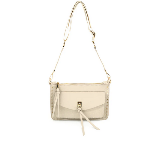 Ivory Gold Stud Crossbody 2794 - Southern Belle Boutique