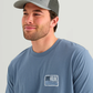 Huk Born Wave Tee - Stormy Blue - Southern Belle Boutique