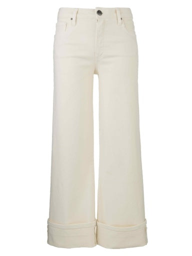 Meg High Rise Wide Leg - Candle - Southern Belle Boutique