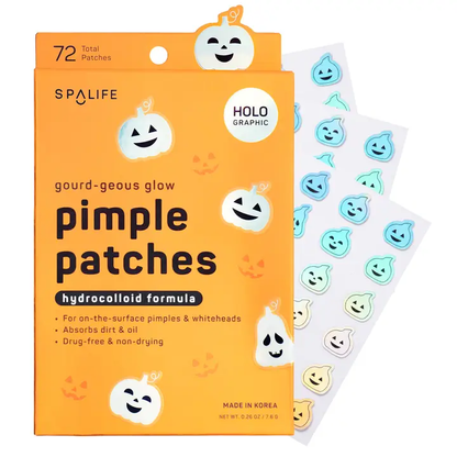 Halloween Gourd-shaped Hydrocolloid Pimple Patches - Southern Belle Boutique