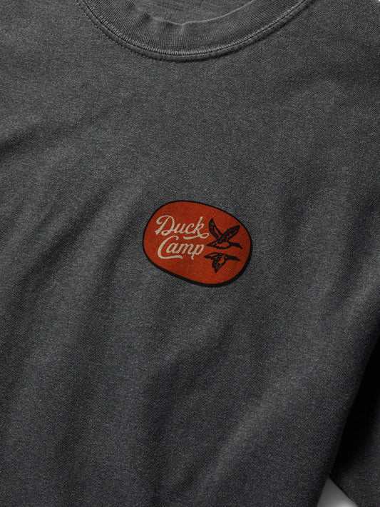 Duck Scripture Tee - Pepper - Southern Belle Boutique