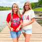 America America Red Tee - Southern Belle Boutique