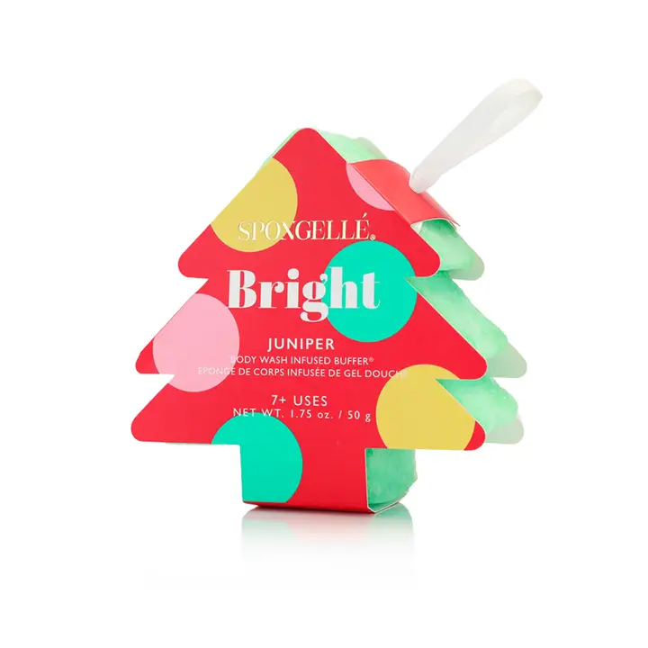 Spongelle’s® tree-shaped ornament body wash infused buffers - Southern Belle Boutique