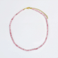Light Pink Dainty Gemstone Necklace - Southern Belle Boutique