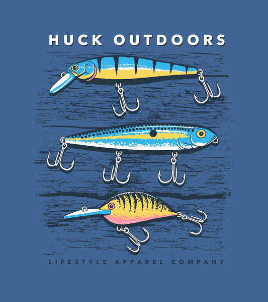 Fishing Lures Tee - Southern Belle Boutique