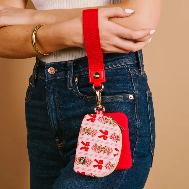 Dynamic Duo Pouch Wristlet-Oh So Merry - Southern Belle Boutique