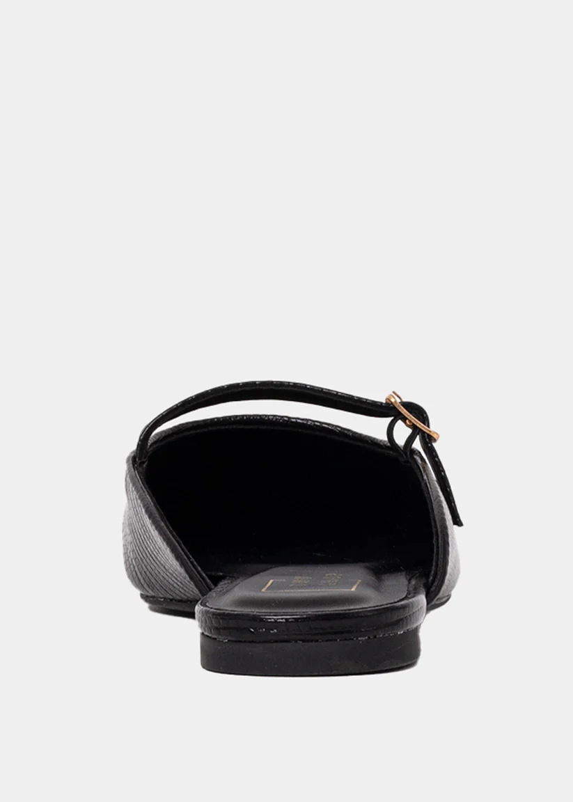 Athena Slide - Black Lizard