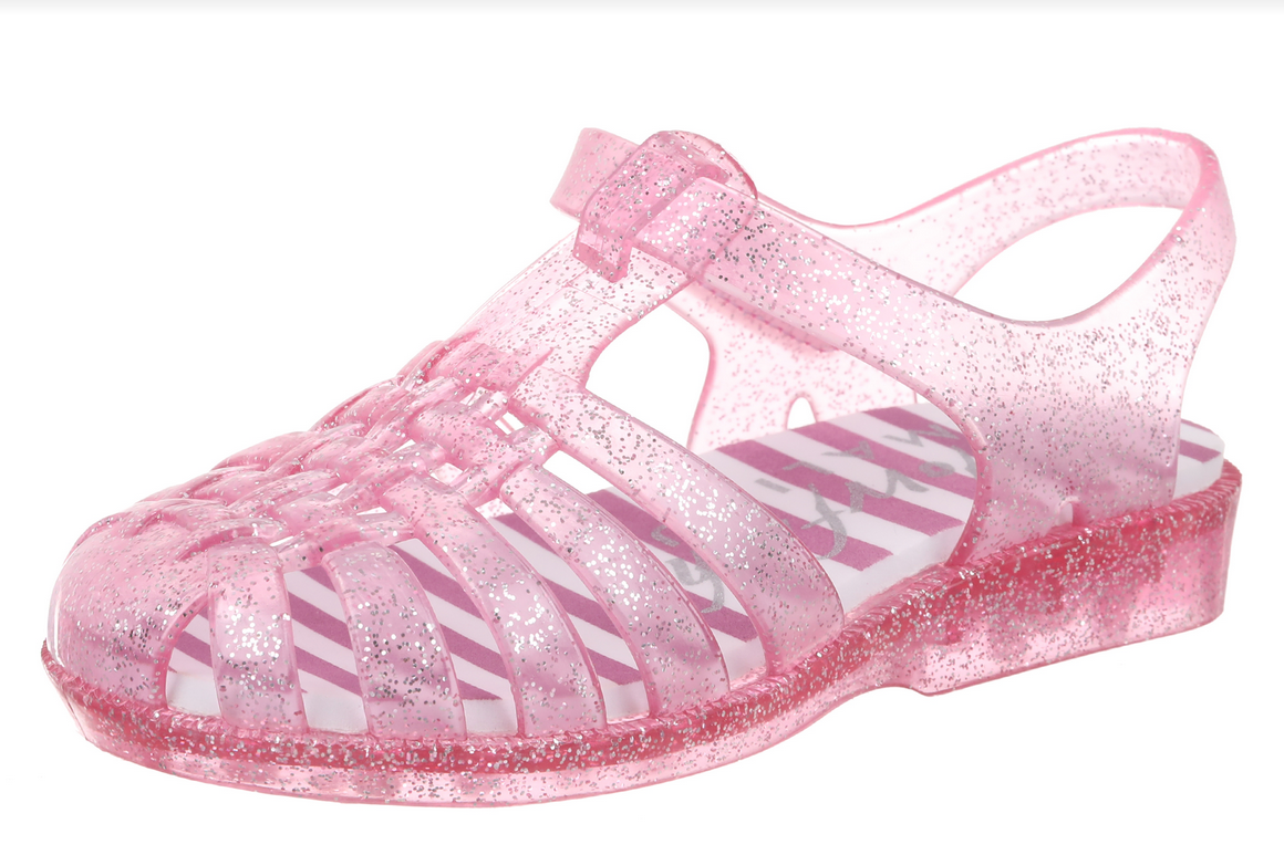 Jellyfish Toddler Sandal - Pink Sparkle - Southern Belle Boutique