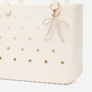 Bogg'd & Charmed - White Pearl Bow - Southern Belle Boutique