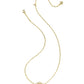 Abbie Medallion Short Pendant Necklace Gold Neutral Mix        4 of 56 - Southern Belle Boutique