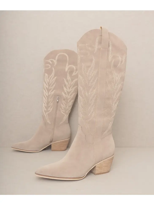 Samara Tall Boot - Cedar Wood - Southern Belle Boutique