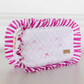 Goldie Girl Bows Ruffled Nylon Medium Pouch
