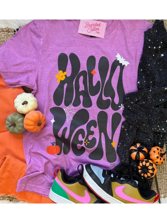 Retro Halloween Tee - Southern Belle Boutique