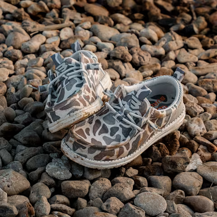 HEYDUDE X BURLEBO Wally Funk Youth Deer Camo - Southern Belle Boutique