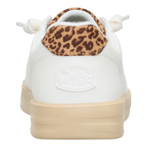 Karina Duo Classic Sneaker - Egret/Leopard Multi - Southern Belle Boutique