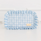 Ruffled Nylon Pouch Medium - Pink Floral