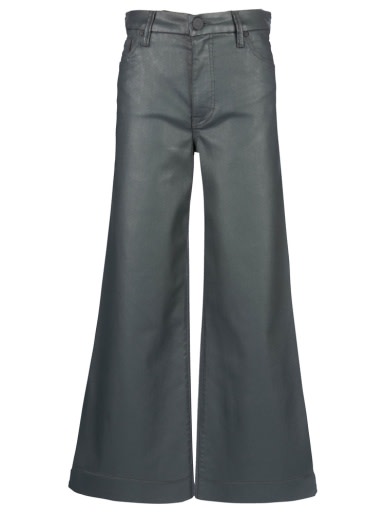 Meg High Rise Rab Wide Leg - Evergreen - Southern Belle Boutique