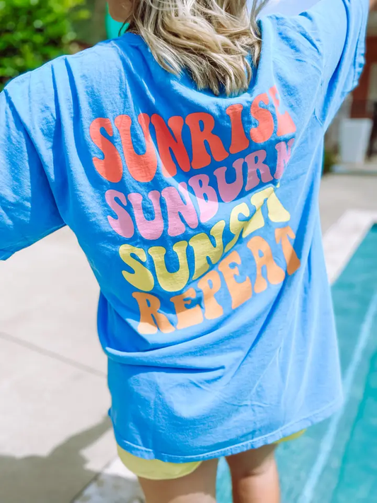 Sun Repeat Tee - Southern Belle Boutique