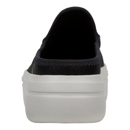 Austin Lift Leather Slide Sneaker - Black