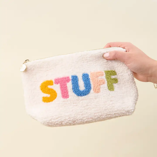 Teddy Pouch-Stuff 2.0 - Southern Belle Boutique