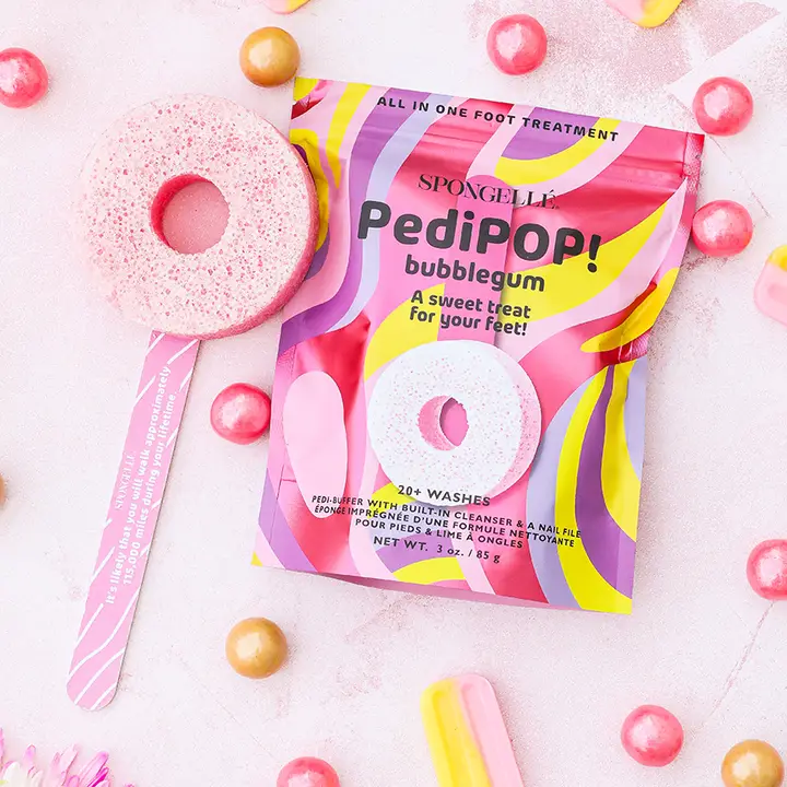 Bubblegum Pedipop Pedi Buffer & Nail File