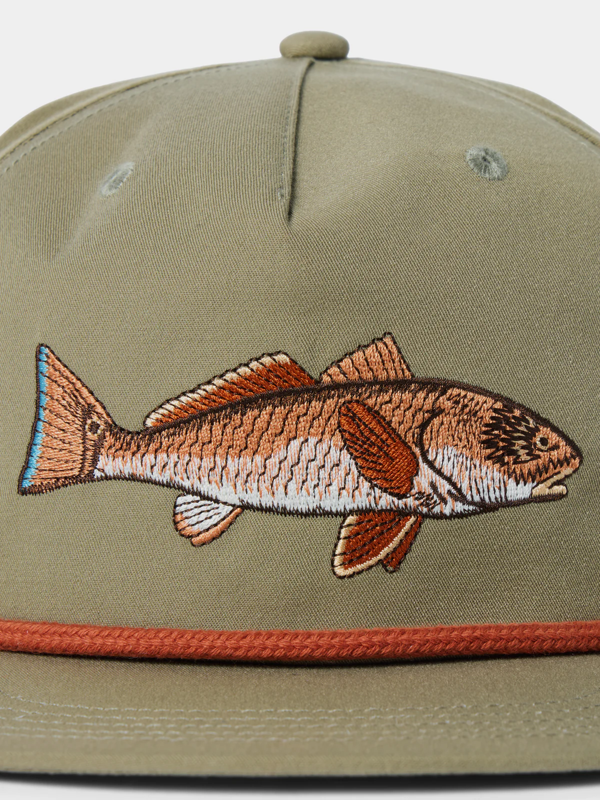 Red Fish Hat - Sage Brush - Southern Belle Boutique