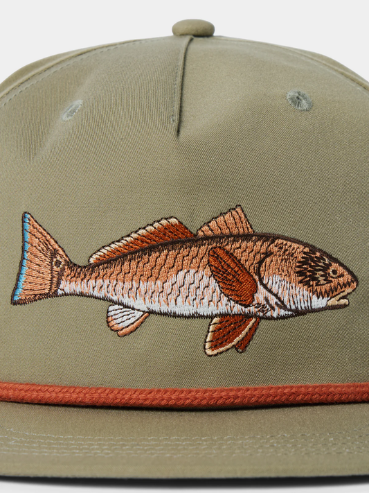 Red Fish Hat - Sage Brush - Southern Belle Boutique