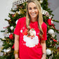 Jolly Santa Red SS Tee