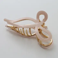 Sabrina Holiday Large Ribbon Metal Bow Claw Clip